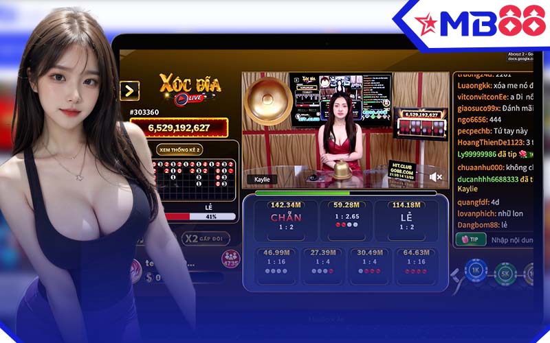 Live Casino 2 Casino trực tuyến uy tín MB88 với dàn dealer xinh đẹp, nóng bỏng sẵn sàng tương tác với người chơi