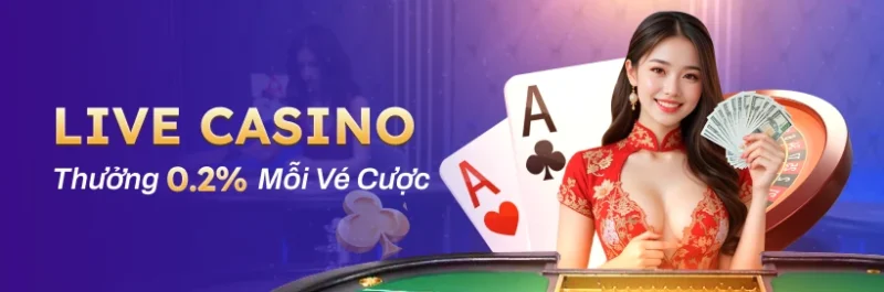 Vào Bàn Live Casino – Chơi Đã, Nhận Quà Mỗi Ngày Từ MB88