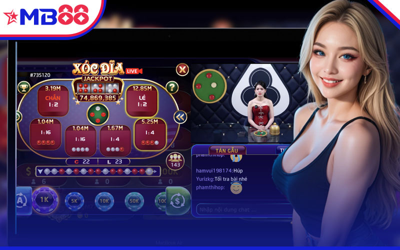 Hệ thống casino uy tín MB88 có đầy đủ các thể loại game bài phổ biến nhất như tiến lên, mậu binh, tài xỉu...
