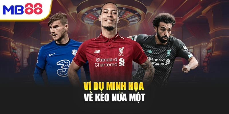 Ví dụ minh họa về kèo nửa một