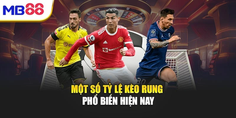 Một số tỷ lệ kèo rung phổ biến hiện nay