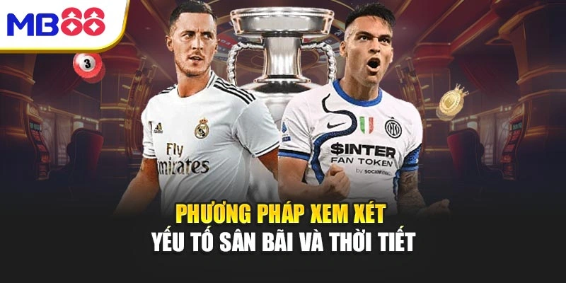 Phương pháp xem xét yếu tố sân bãi và thời tiết